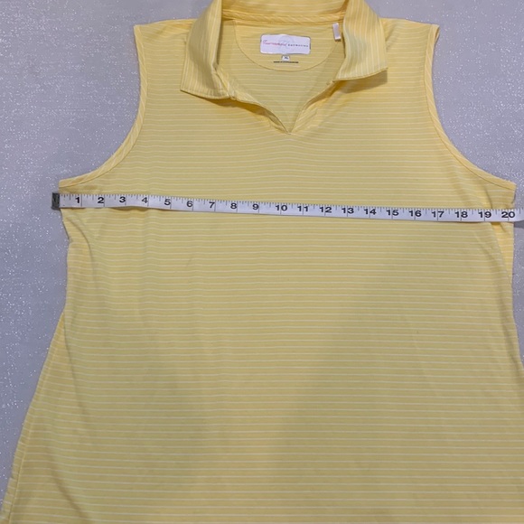 Tournament collection, yellow striped activewear, size XL - Picture 7 of 8